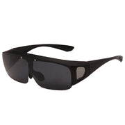 Flip Up Polarized Sunglasses Women Men Wear Over Myopia Prescription Glasses Photochromic Fishing Night Vision Driving Glasses