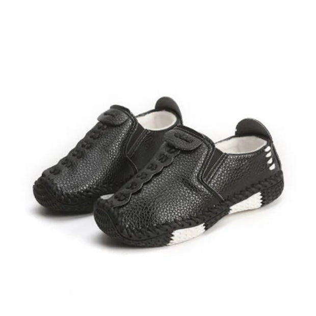 Girls Shoes 2021 Autumn / Winter Baby Toddler Genuine Leather Ankle Boots Girls Autumn Children Shoes Kids Boots Size21-27