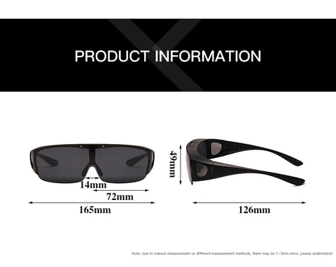 Flip Up Polarized Sunglasses Women Men Wear Over Myopia Prescription Glasses Photochromic Fishing Night Vision Driving Glasses