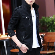 mens cargo jackets New Fashion bomber jacket mens wear simple British style Warm Windproof Jacket and coat baseball jacket male