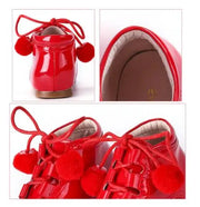 Girls Shoes 2021 Autumn / Winter Baby Toddler Genuine Leather Ankle Boots Girls Autumn Children Shoes Kids Boots Size21-27