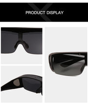 Flip Up Polarized Sunglasses Women Men Wear Over Myopia Prescription Glasses Photochromic Fishing Night Vision Driving Glasses