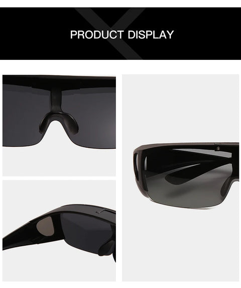 Flip Up Polarized Sunglasses Women Men Wear Over Myopia Prescription Glasses Photochromic Fishing Night Vision Driving Glasses