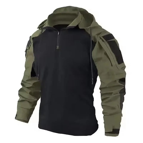 Outdoor Uniform Tactical Suits Wear Resistant T-Shirt Hooded Pants Men Clothes Combat Shirts Airsoft Paintball Hunting Clothing