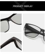 Vintage Polarized Sunglasses Women Men Wear Over Myopia Glasses Photochromic Fishing Cycling Glasses Night Vision Driving Goggle