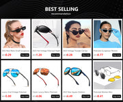 2023 Polarized Sunglasses Men Wear Over Myopia Prescription Glasses Fishing Eyewear Vintage Night Vision Driving Goggles