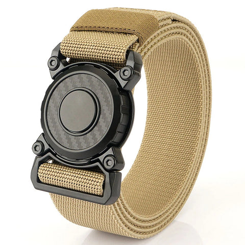 Rotary Quick Release Alloy Buckle Belts for Men Wear-resistant Nylon Tactical Belt Multifunctional Outdoor Belt Hunting
