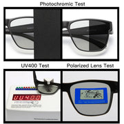 Vintage Polarized Sunglasses Women Men Wear Over Myopia Glasses Photochromic Fishing Cycling Glasses Night Vision Driving Goggle