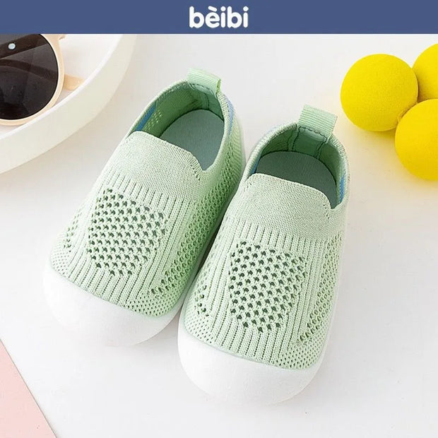 Baby Spring/Summer Soft Sole Socks Shoes Mesh Unisex Baby Anti Slip Floor Socks Children's 0-3T Lightweight Soft Walking Shoes