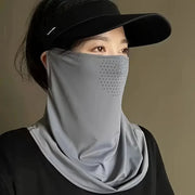 1pc Versatile Ice Soft Face Mask For Women - Suitable For Driving, Fishing, And Mountaineering, UV Protection Neck Scarf, Sun Pr