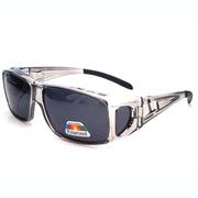 2023 Polarized Sunglasses Men Wear Over Myopia Prescription Glasses Fishing Eyewear Vintage Night Vision Driving Goggles