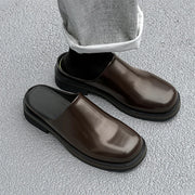 GIOIO New high quality summer men wear shoes fashion half slippers a slip-on