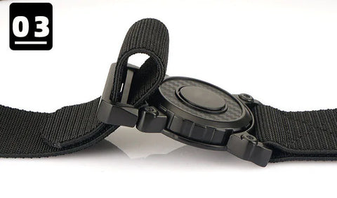 Rotary Quick Release Alloy Buckle Belts for Men Wear-resistant Nylon Tactical Belt Multifunctional Outdoor Belt Hunting