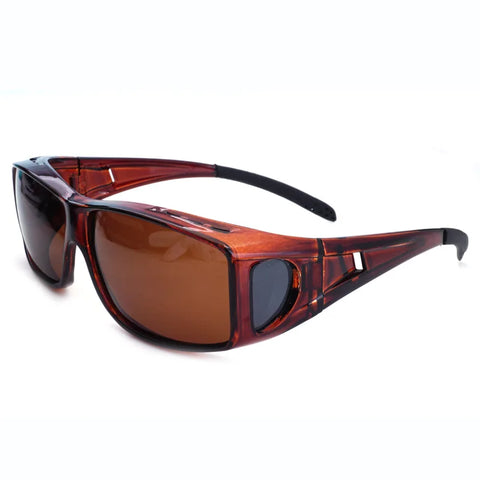2023 Polarized Sunglasses Men Wear Over Myopia Prescription Glasses Fishing Eyewear Vintage Night Vision Driving Goggles