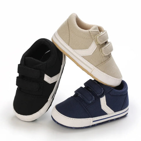 Meckior Classical Sport Toddler Canvas Shoes Breathable Anti-slip Soft Bed Baby Boys Girls Sneakers Crib Shoes Moccasins