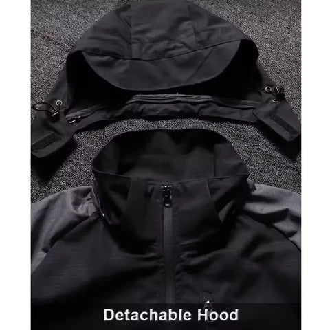Tactical Waterproof Sets Men Wear Resistant Combat Training Suit Outdoor Multi-pocket Uniform Airsoft Camping Hiking Tracksuit