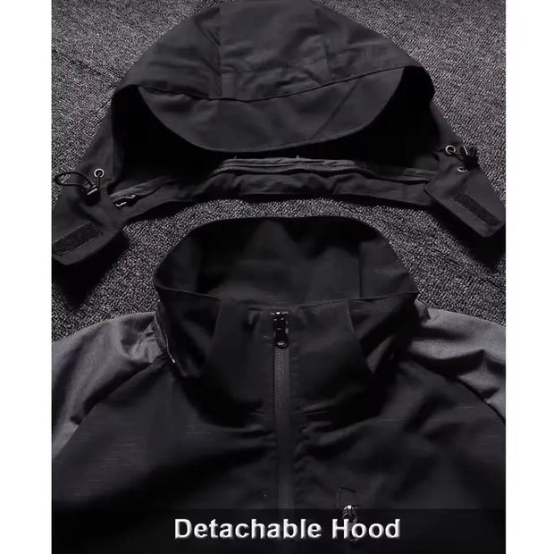 Tactical Waterproof Sets Men Wear Resistant Combat Training Suit Outdoor Multi-pocket Uniform Airsoft Camping Hiking Tracksuit