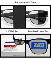 Vintage Polarized Sunglasses Women Men Wear Over Myopia Glasses Photochromic Fishing Cycling Glasses Night Vision Driving Goggle