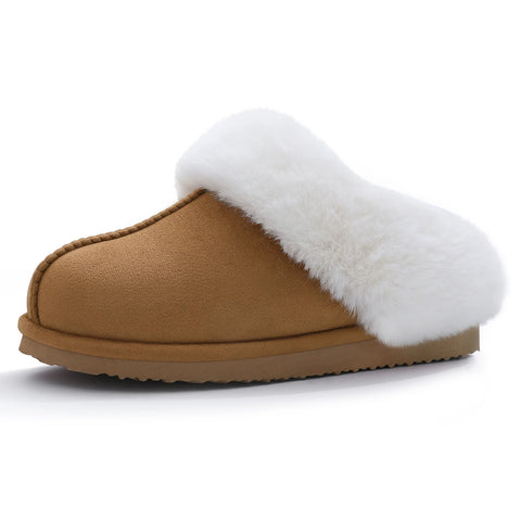 Crestar Women's Fuzzy Memory Foam Slippers Fluffy Winter House Shoes Indoor and Outdoor Lovers Warm Slippers With Good Wrapping
