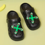 Summer Kids Home Slippers Sandals Garden Shoes Soft Anti-Slip Cute DIY Design Hole Baby Shoes Sandy Beach Boys Girls