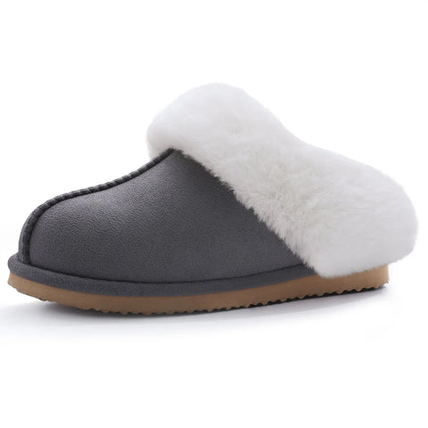 Crestar Women's Fuzzy Memory Foam Slippers Fluffy Winter House Shoes Indoor and Outdoor Lovers Warm Slippers With Good Wrapping