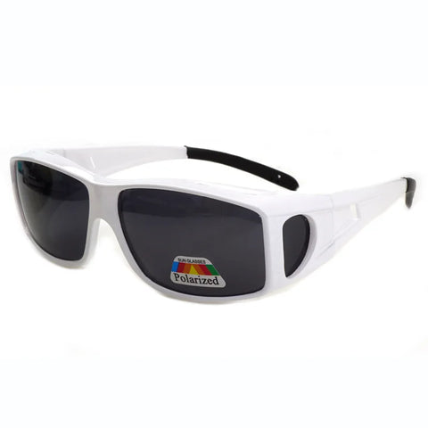 2023 Polarized Sunglasses Men Wear Over Myopia Prescription Glasses Fishing Eyewear Vintage Night Vision Driving Goggles