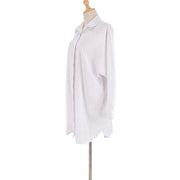 Para Praia White New Summer Bat Shirt Long Cotton Swimwear Cover Ups 2024 Sexy Beach Polka Maxi Dress Women Bikini Beachwear
