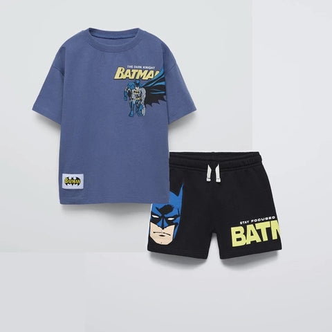 Short Sleeve Tracksuits For Boys Car Print Tshirt +Shorts 2025 Summer Child Trendy Costume 2pcs/Set Baby Sports Casual Outfits