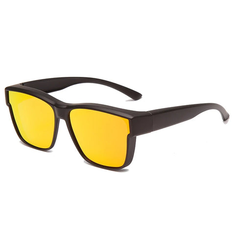 Vintage Polarized Sunglasses Women Men Wear Over Myopia Glasses Photochromic Fishing Cycling Glasses Night Vision Driving Goggle