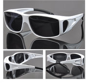 2023 Polarized Sunglasses Men Wear Over Myopia Prescription Glasses Fishing Eyewear Vintage Night Vision Driving Goggles