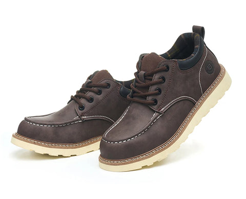 Men's safety leather boots Steel toe shoes Puncture-Proof  Work Boots Safety Shoes Men wear resistant Indestructible shoes 2025