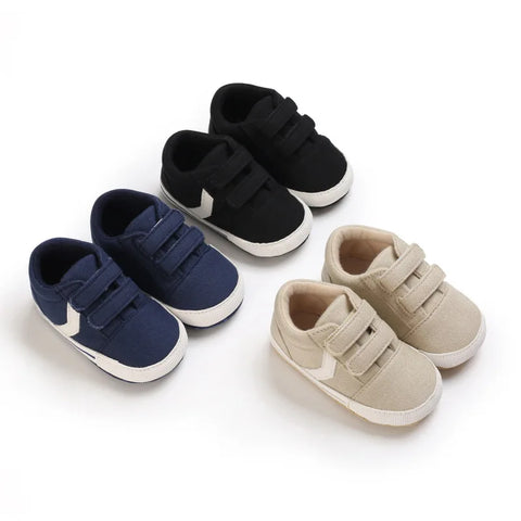 Meckior Classical Sport Toddler Canvas Shoes Breathable Anti-slip Soft Bed Baby Boys Girls Sneakers Crib Shoes Moccasins