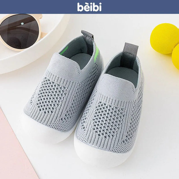 Baby Spring/Summer Soft Sole Socks Shoes Mesh Unisex Baby Anti Slip Floor Socks Children's 0-3T Lightweight Soft Walking Shoes