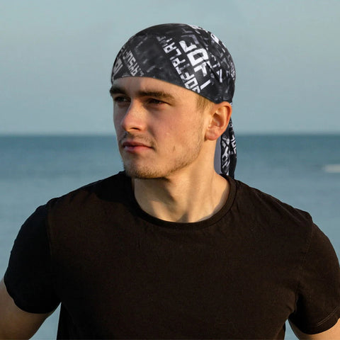 Men Women Quick Dry Cycling Cap Sport Head Scarf Running Riding Bandana Pirate Hat Anti-Sweat Headband Summer Breathable Beanies