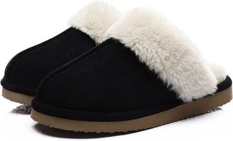 Crestar Women's Fuzzy Memory Foam Slippers Fluffy Winter House Shoes Indoor and Outdoor Lovers Warm Slippers With Good Wrapping