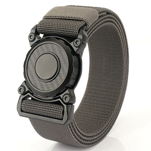 Rotary Quick Release Alloy Buckle Belts for Men Wear-resistant Nylon Tactical Belt Multifunctional Outdoor Belt Hunting