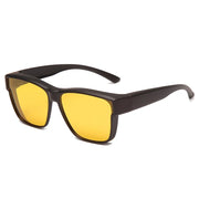 Vintage Polarized Sunglasses Women Men Wear Over Myopia Glasses Photochromic Fishing Cycling Glasses Night Vision Driving Goggle