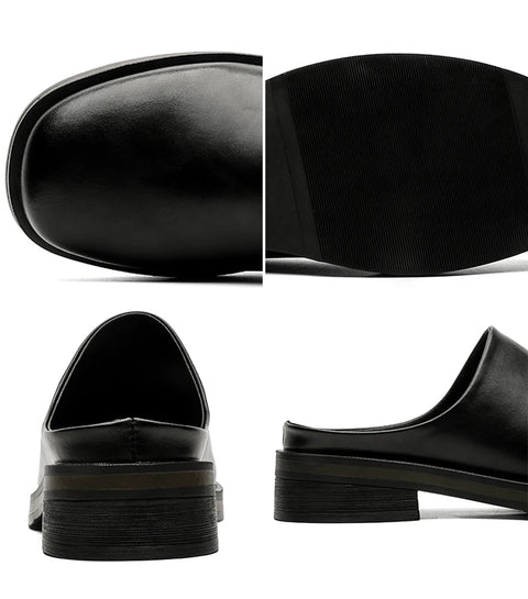 GIOIO New high quality summer men wear shoes fashion half slippers a slip-on