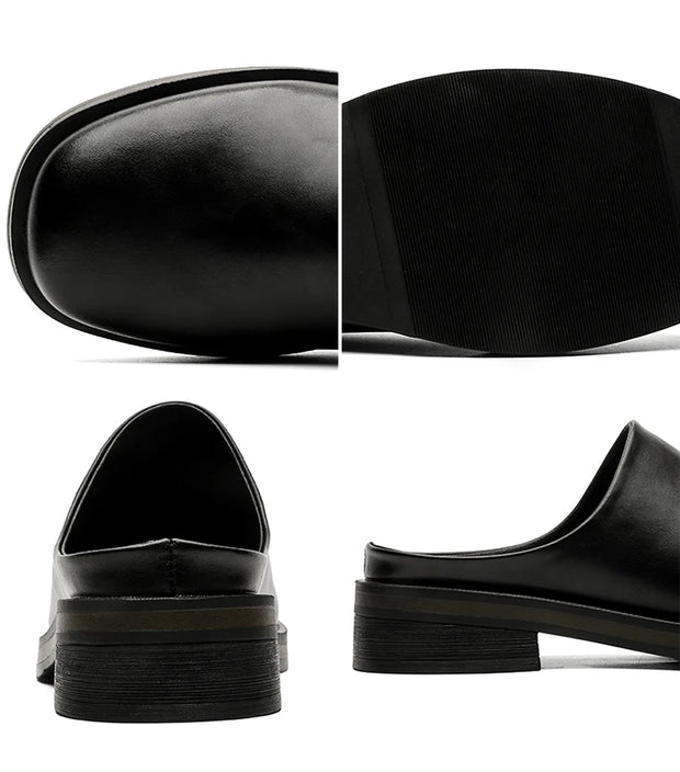 GIOIO New high quality summer men wear shoes fashion half slippers a slip-on
