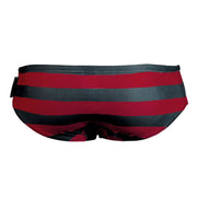 Men Striped Swim Briefs Swimwear Sexy Male Swimming Trunks Beach Short Surfing Summer Swimsuit Bikini Pants Bañador Corto Hombre