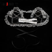 Women's lace y2k girls Gothic Lolita cosplay Harajuku wings lace headband with cat ears headband Lolita punk cosplay headband