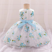 Summer Pink Flower Dress For Girls Kids Clothes Party Wedding Bridesmaid Girl Dresses Birthday Children Clothing Costumes 3 10 Y
