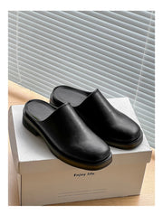 GIOIO New high quality summer men wear shoes fashion half slippers a slip-on