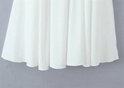 Women Dress 2025 New Fashion Summer Vintage White Lace-Panelled Cotton Dresses for Women Elegance Chic Ladies Midi Dress