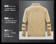 mens cargo jackets New Fashion bomber jacket mens wear simple British style Warm Windproof Jacket and coat baseball jacket male