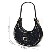 2025 Nigerian Women's Party Shoes and Bags Medium Heel Pointed Toe Elegant Party Footwear With Matching Color Handbag for Women