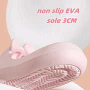 Summer Women's Cute Bear Slippers Cartoon Bathroom Flip Flops Anti Slip Light EVA Soft Sole Shoes Outdoor Sandals Beach Slides