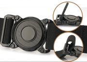 Rotary Quick Release Alloy Buckle Belts for Men Wear-resistant Nylon Tactical Belt Multifunctional Outdoor Belt Hunting