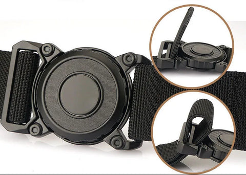 Rotary Quick Release Alloy Buckle Belts for Men Wear-resistant Nylon Tactical Belt Multifunctional Outdoor Belt Hunting