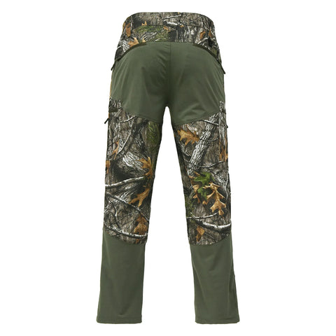 Camouflage Outdoor Hunting Tactical Pants Mens Wear-resistant Multi-pocket Work Trousers Combat Training Hiking Pants Plus Size